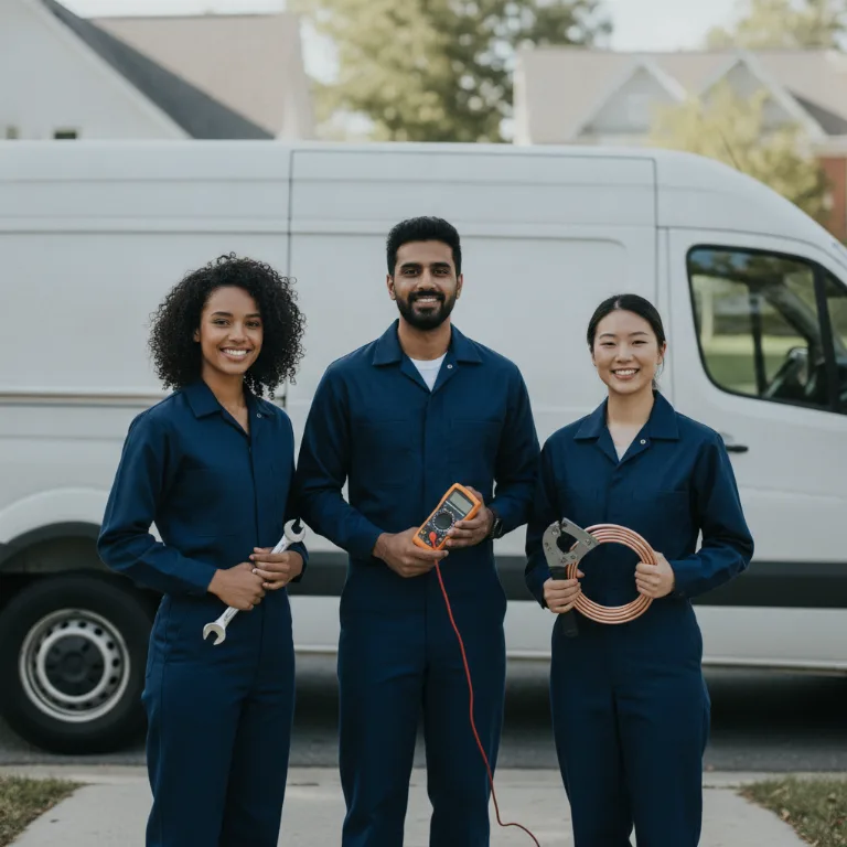 HVAC team in Cricklewood